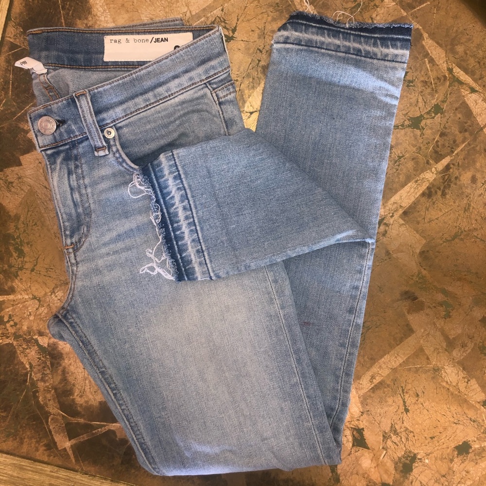 RAG & BONE CAPRI JEANS WILEY